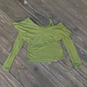 Anthropologie Off the Shoulder Top